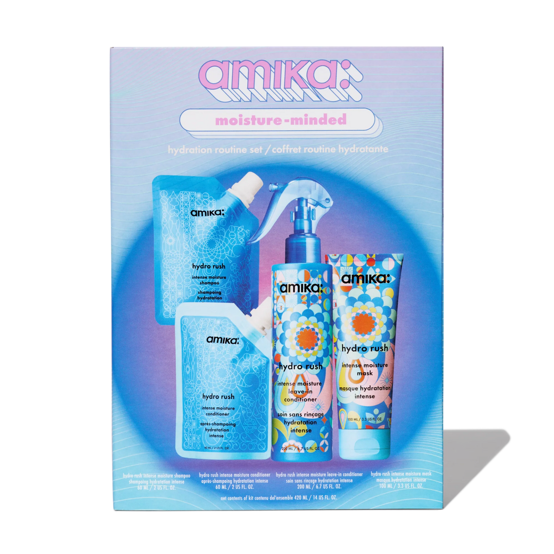 Amika Hydration Heavyweights Hydrating Wash + Care Set