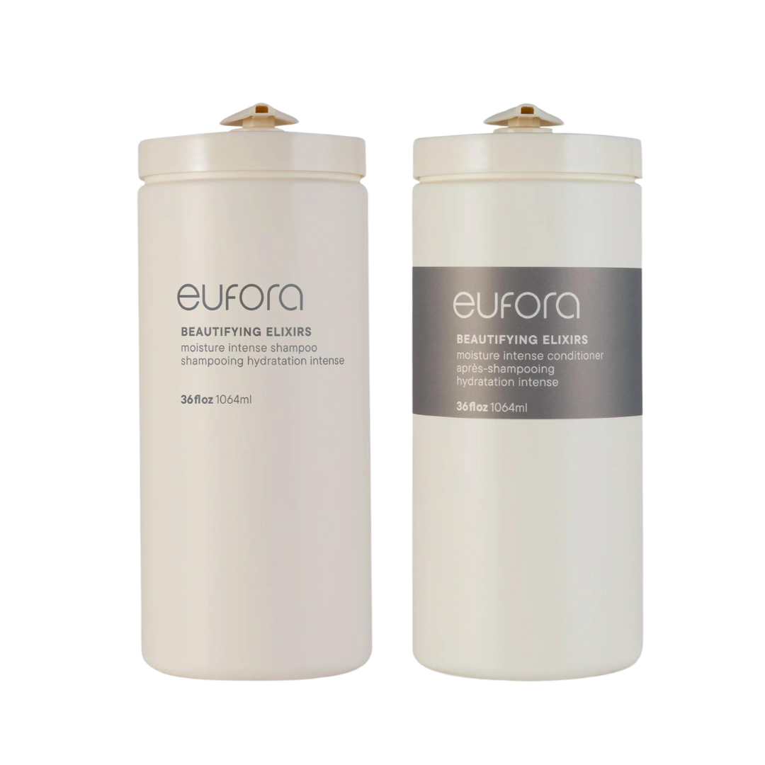 Eufora Moisture Intense Shampoo + Conditioner 1064ml Pro Duo | Rich Moisture + Colour Care — Pro Size