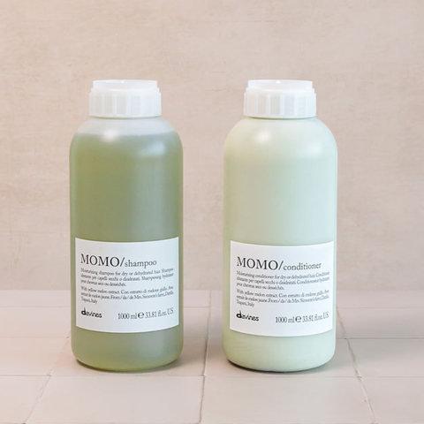 Davines Momo Shampoo & Conditioner 1000ml | Ultra-Hydrating Duo for Dry Hair