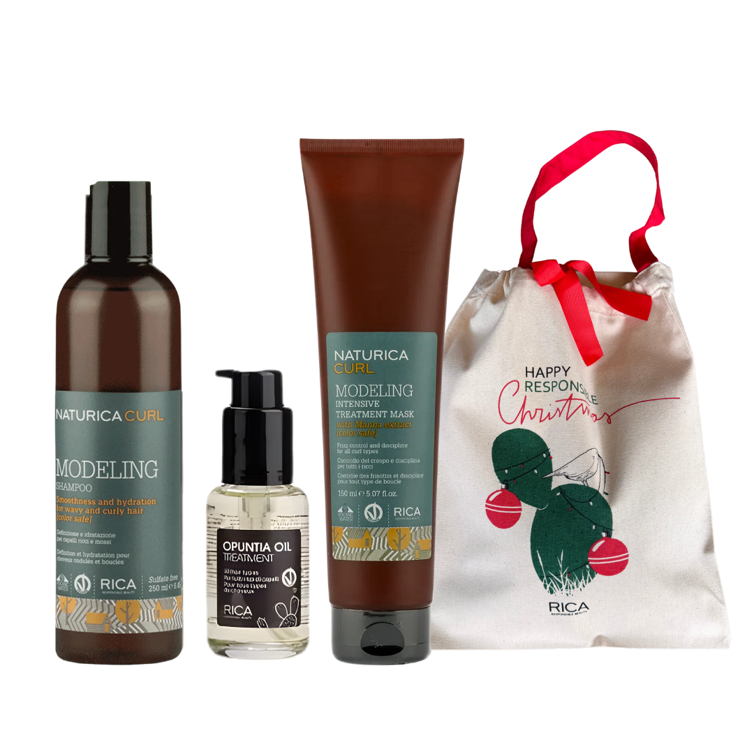 Naturica Modeling Curl + Opuntia Oil Gift Set