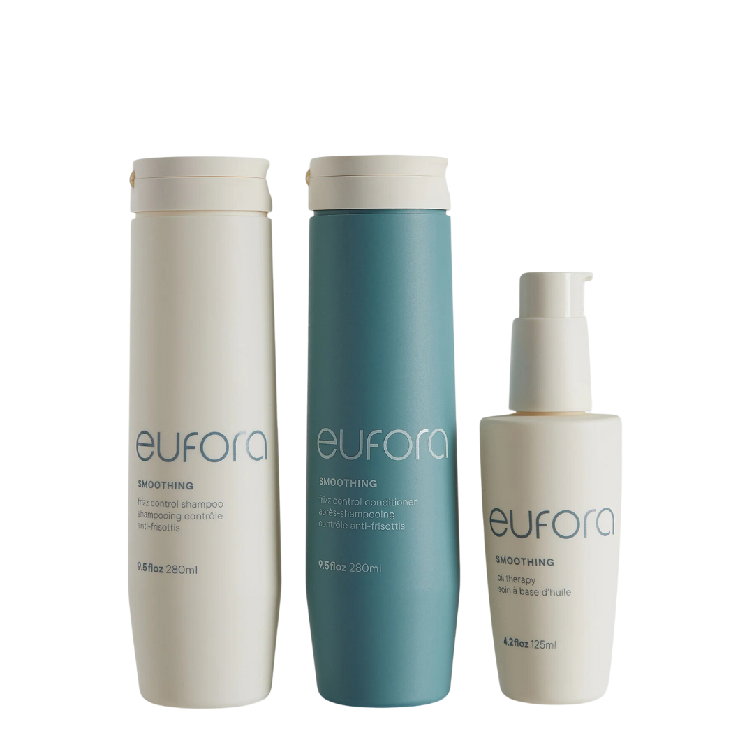 Eufora Frizz Control Shampoo+ Conditioner + Oil Therapy