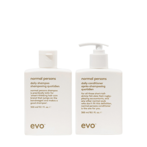 Evo Normal Persons Shampoo and Conditioner 300ml Duo