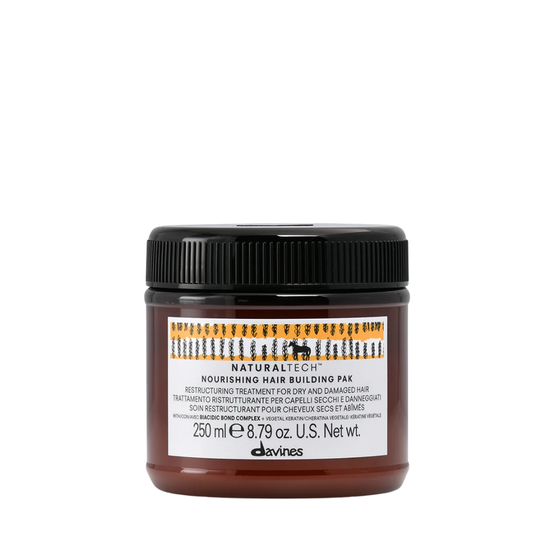 Davines NOURISHING Hair Building Pak | Restructuring Mask for Damaged Hair