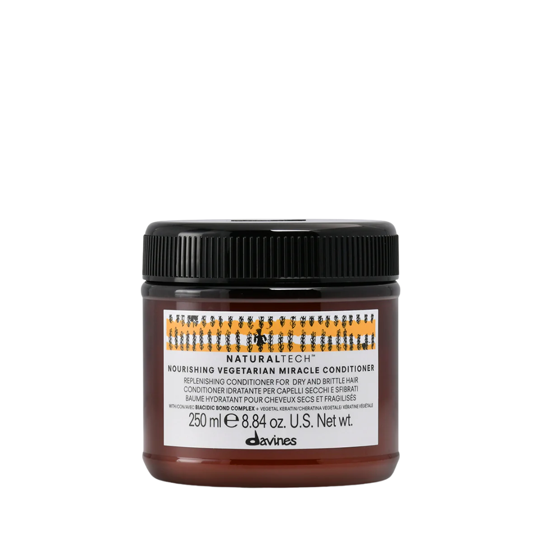 Davines NOURISHING Vegetarian Miracle Conditioner | Repairing Conditioner for Fine or Fragile Hair
