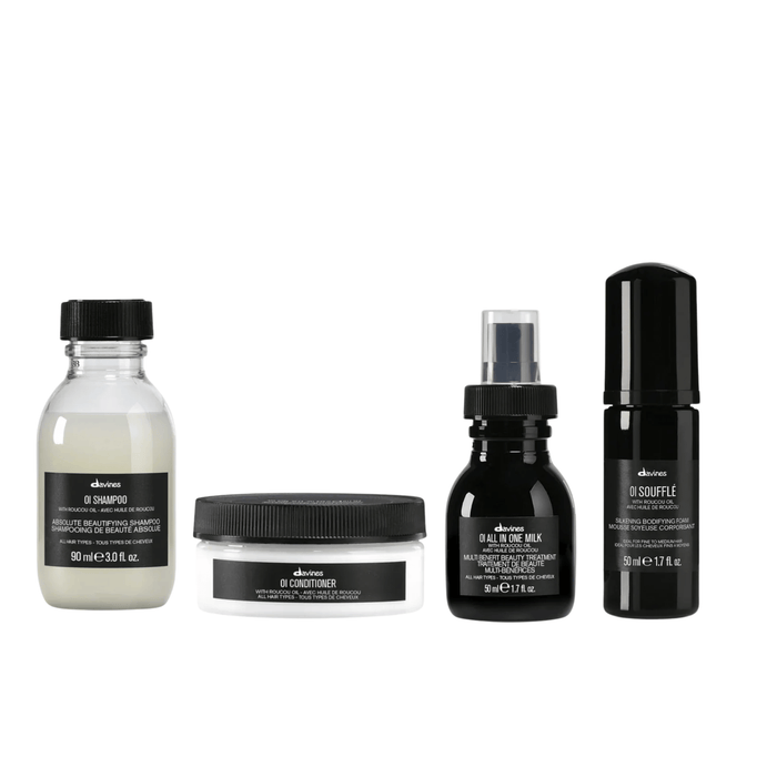 Davines OI Travel Set | Discover Roucou Oil Softness on the Go