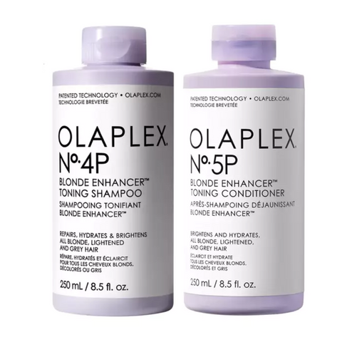 Olaplex No.4P Shampoo and No.5P Conditioner Duo For Blondes 250ml