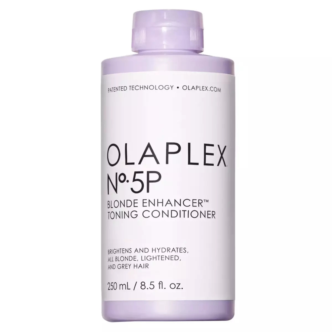 OLAPLEX Nº.5P Blonde Enhancer Toning Conditioner | Tone + Smooth Blondes available at Moda Salon
