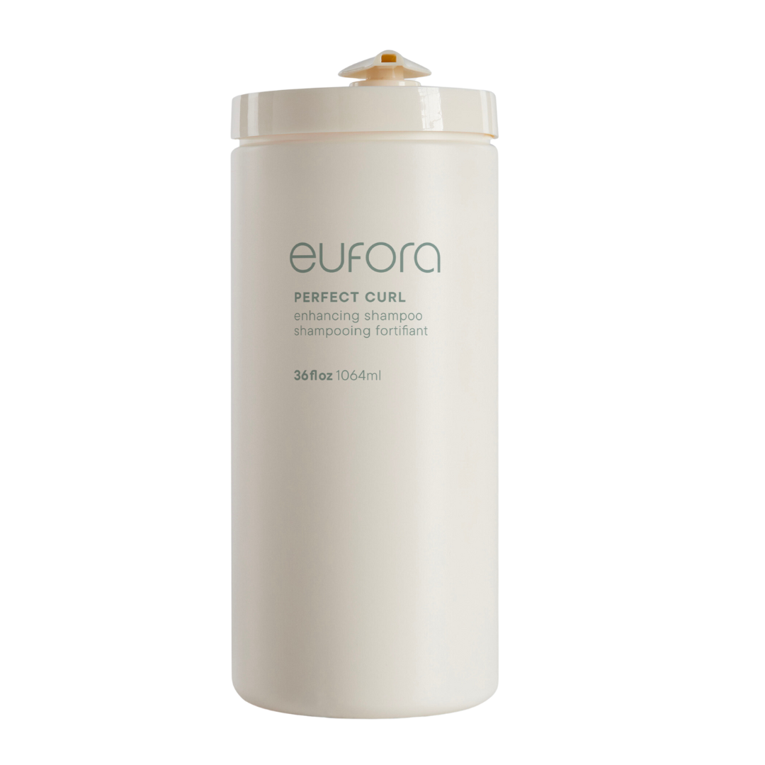 Eufora Perfect Curl Enhancing Shampoo | Curl Structure + Moisture for Wavy + Curly Hair