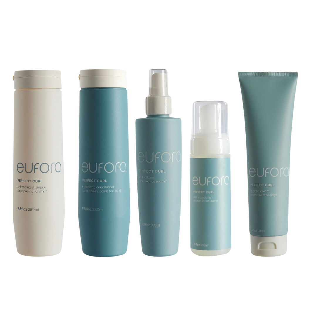 Eufora Perfect Curl Regimen – 5-Piece Set