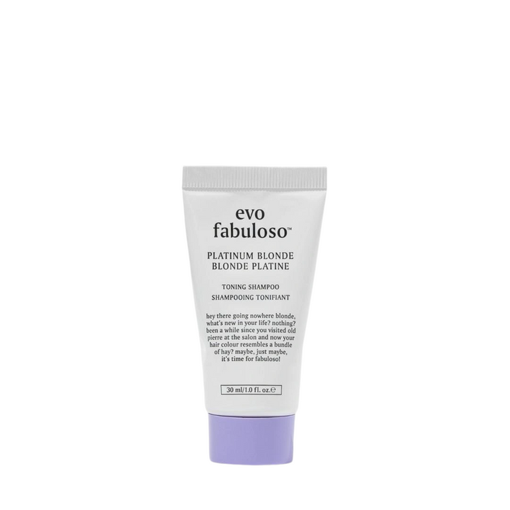 Evo Platinum Blonde Toning Shampoo Mini 30ml