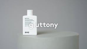 EVO Gluttony Volumising Shampoo | Body + Lift from the Cleanse Step for Fine Hair