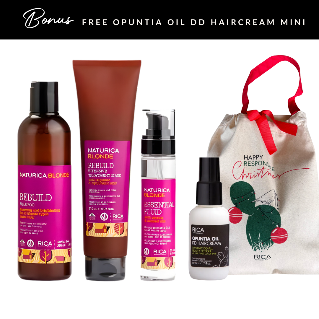 Naturica Blonde Trio – Hydrate, Repair & Protect Blonde Hair | Rica