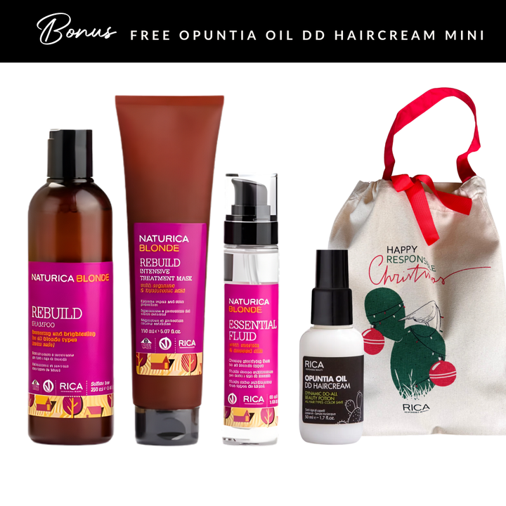 Naturica Blonde Trio – Hydrate, Repair & Protect Blonde Hair | Rica