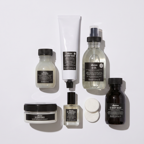 Davines OI Beauty Gift Set | OI Oil, OI Travel Minis, Hand Balm, Body Wash + Zoya Colour