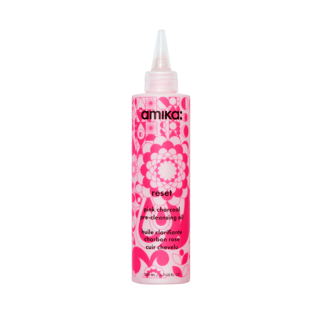 Amika Reset Pink Charcoal Scalp Cleansing Oil 200mL