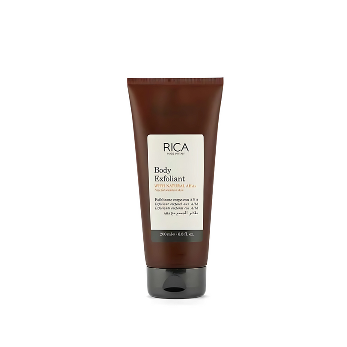 Rica Body Exfoliant - Pre-Wax Exfoliating Scrub to Prevent Ingrown Hairs