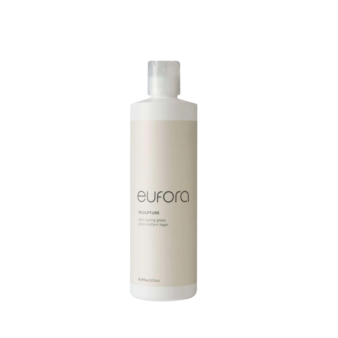 Eufora Sculpture Light Styling Glaze 500ml | Universal Hold + Style Memory — Pro Size