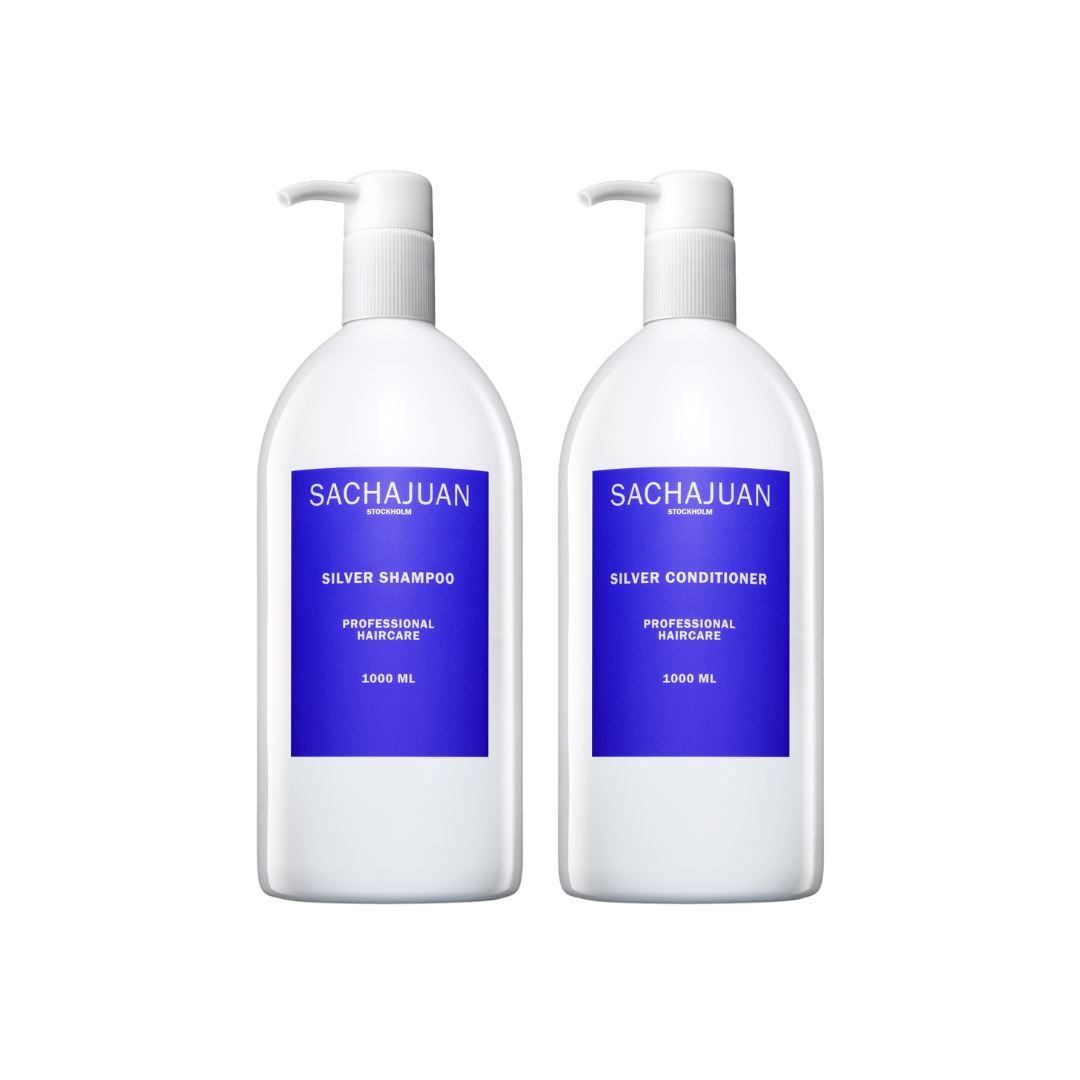 Silver Shampoo + Conditioner Pro Size Duo -Sachajuan