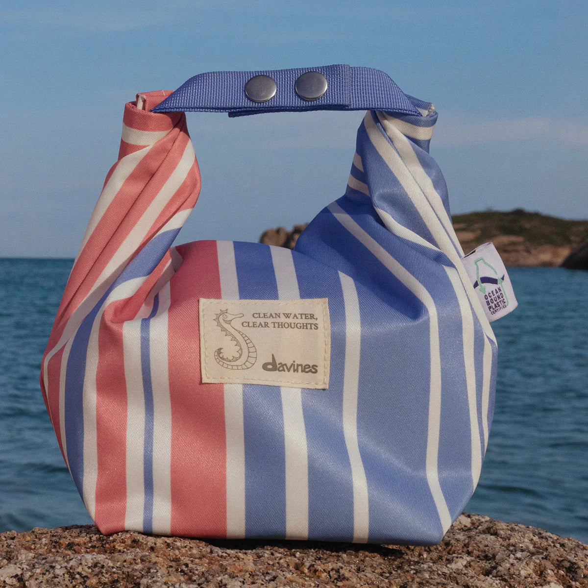 Davines Ocean Keeper Bag | Waterproof Dry Bag from Ocean Bound Plastic