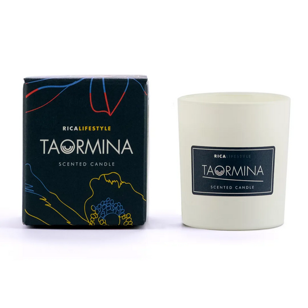 Rica Taormina Scented Candle | Sweet Citrus - Sicilian Home Fragrance
