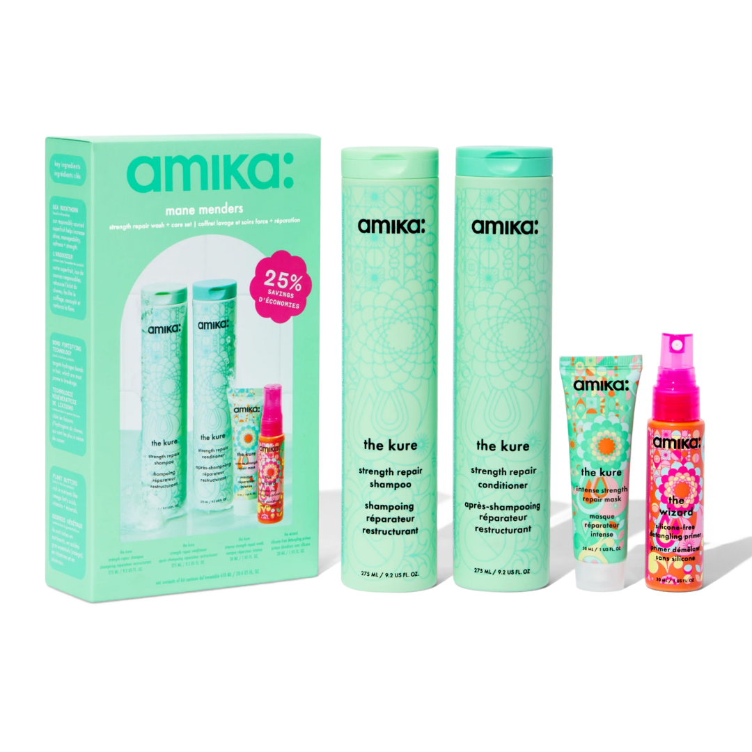 Amika The Kure Repair Wash + Care Set 2025