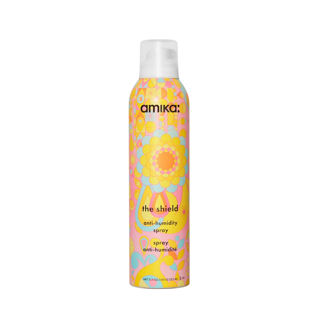 Amika The Shield Anti-Humidity Spray | Heat Protection + Frizz Control at Moda Salon