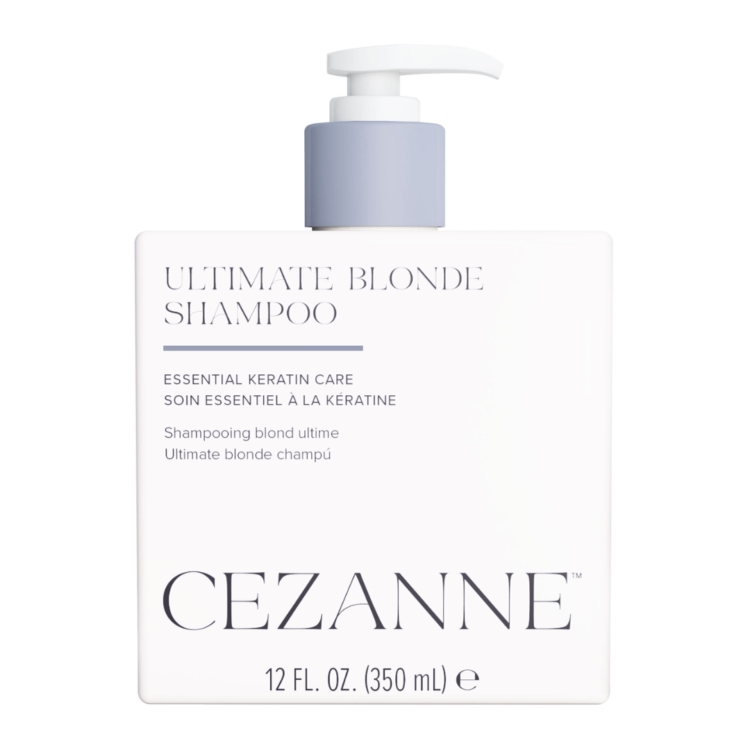 Cezanne Ultimate Blonde Shampoo | Violet Toning Shampoo for Blonde Grey Hair