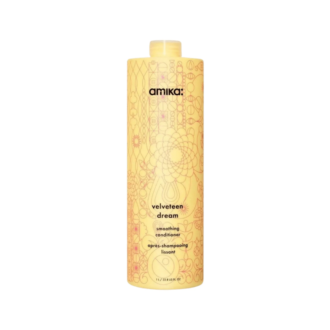 Amika Velveteen Dream Smoothing Conditioner | Softness + Frizz Control at Moda Salon