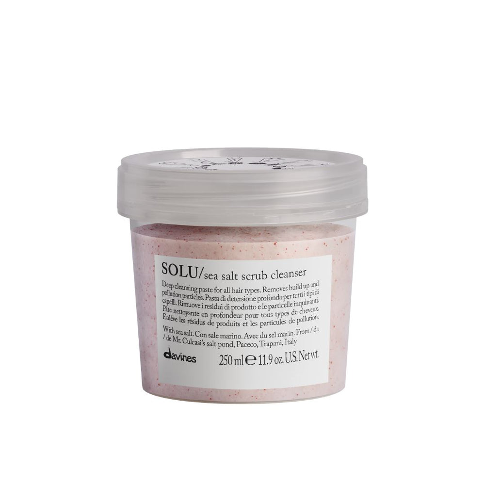 Davines Solu Sea Salt Scrub Cleanser