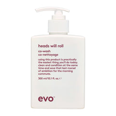 EVO Heads Will Roll Cleansing Conditioner | Gentle Co-Wash for Curly Hair