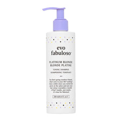 EVO Fabuloso Platinum Blonde Toning Shampoo | Neutralise Brass at the Wash Step